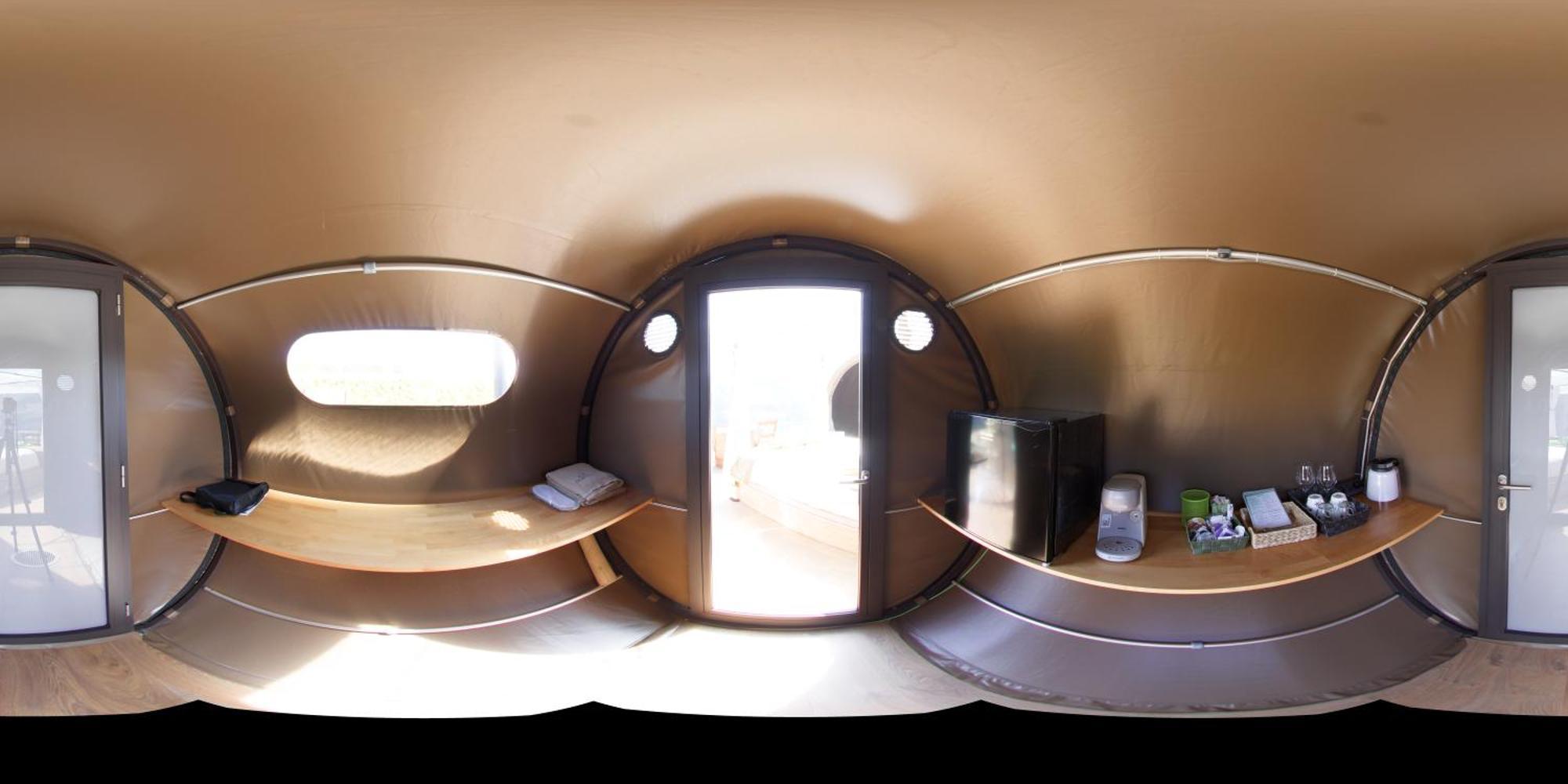 Cosmoveros - Hotel Burbuja Pedraza ภายนอก รูปภาพ